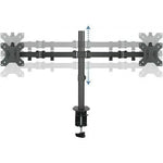 Soporte de Mesa para 2 Monitores TooQ DB1232TN-B/ Giratorio/ Inclinable/ hasta 8kg - PixelPlaza