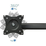 Soporte de Mesa para 3 Monitores TooQ DB1327TN-B/ Giratorio/ Inclinable/ hasta 8kg - PixelPlaza