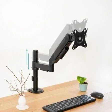 Soporte de Mesa para Monitor TooQ DB1532TNR-B/ Giratorio/ Inclinable/ hasta 9kg - PixelPlaza