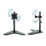 Soporte de Mesa Orientable/ Inclinable Tooq DB1701TN-B para TV y Portátil de 17-32" - PixelPlaza