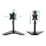 Soporte de Mesa Orientable/ Inclinable Tooq DB1701TN-B para TV y Portátil de 17-32" - PixelPlaza