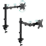 Soporte de Mesa para Monitor TooQ DB1801TN-B/ Giratorio/ Inclinable/ hasta 8kg - PixelPlaza