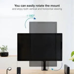 Soporte de Mesa para Monitor TooQ DB1801TN-B/ Giratorio/ Inclinable/ hasta 8kg - PixelPlaza