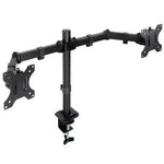 Soporte de Mesa para 2 Monitores TooQ DB1802TN-B/ Giratorio/ Inclinable/ hasta 8kg - PixelPlaza