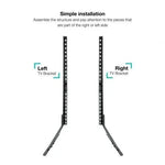 Soporte de Mesa Tooq DB2375F-B para TV y Portátil de 23-75" - PixelPlaza