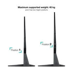 Soporte de Mesa Tooq DB2375F-B para TV y Portátil de 23-75" - PixelPlaza