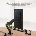 Soporte de Mesa para Monitor TooQ DB5032TNR-B/ Giratorio/ Inclinable/ hasta 9kg - PixelPlaza