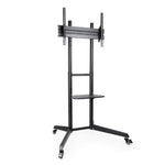 Soporte de Suelo Inclinable con Ruedas TooQ FS1170M-B para TV de 37-70"/ hasta 50kg - PixelPlaza