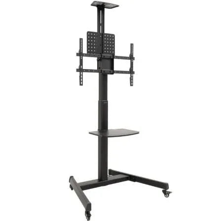 Soporte de Suelo Inclinable con Ruedas TooQ FS1184M-B para TV de 35-70"/ hasta 70kg - PixelPlaza