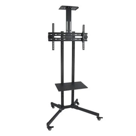 Soporte de Suelo Inclinable/ Ajustable TooQ FS1470M-B para TV de 37-70"/ hasta 50kg - PixelPlaza