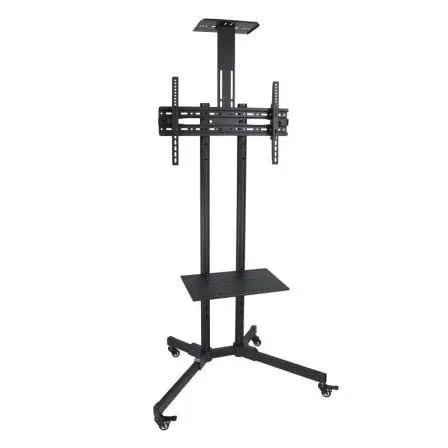 Soporte de Suelo Inclinable/ Ajustable TooQ FS1470M-B para TV de 37-70"/ hasta 50kg - PixelPlaza
