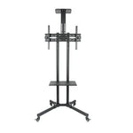 Soporte de Suelo Inclinable/ Ajustable TooQ FS1470M-B para TV de 37-70"/ hasta 50kg - PixelPlaza