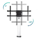 Soporte de Suelo Inclinable/ Ajustable con Ruedas TooQ FS1886M-B para TV de 37-86"/ hasta 50kg - PixelPlaza