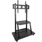 Soporte de Suelo Ajustable con Ruedas TooQ FS20101M-B para TV de 37-100"/ hasta 150kg - PixelPlaza