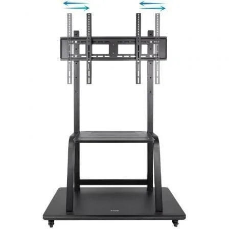 Soporte de Suelo Ajustable con Ruedas TooQ FS20101M-B para TV de 37-100"/ hasta 150kg - PixelPlaza