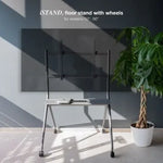 Soporte de Suelo con Ruedas TooQ FS20205M-B para TV de 50-86"/ hasta 120kg - PixelPlaza