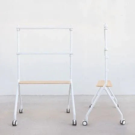 Soporte de Suelo con Ruedas TooQ iLOVE FS20207M-W para TV de 49-80"/ hasta 50kg - PixelPlaza