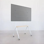 Soporte de Suelo con Ruedas TooQ iLOVE FS20207M-W para TV de 49-80"/ hasta 50kg - PixelPlaza