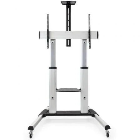 Soporte de Suelo Inclinable/ Ajustable con Ruedas TooQ FS20300M-B para TV de 60-100"/ hasta 100kg - PixelPlaza