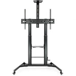 Soporte de Suelo Inclinable/ Ajustable con Ruedas Tooq FS20400HM-B para TV de 60-100"/ hasta 100kg - PixelPlaza