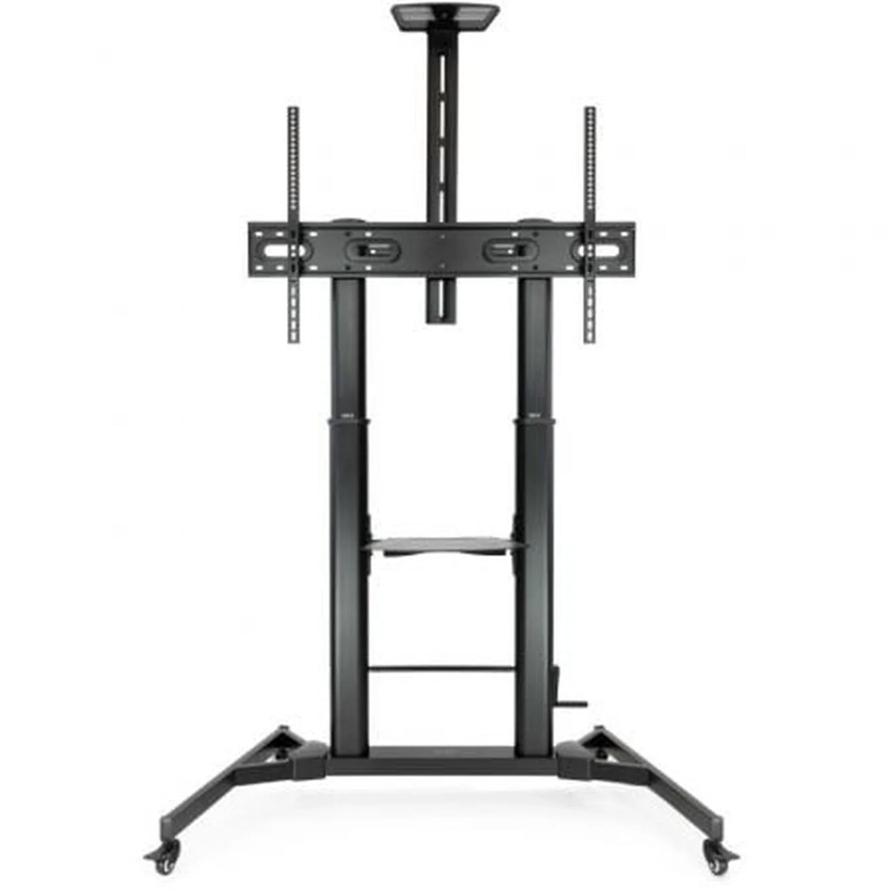 Soporte de Suelo Inclinable/ Ajustable con Ruedas Tooq FS20400HM-B para TV de 60-100"/ hasta 100kg - PixelPlaza