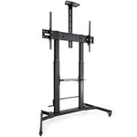Soporte de Suelo Inclinable/ Ajustable con Ruedas Tooq FS20400HM-B para TV de 60-100"/ hasta 100kg - PixelPlaza