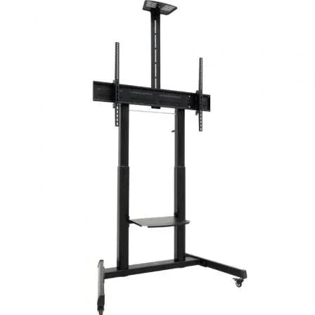 Soporte de Suelo Inclinable con Ruedas TooQ FS20406HM-B para TV de 60-100"/ hasta 120kg - PixelPlaza