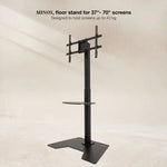 Soporte de Suelo Rotatorio/Ajustable TooQ FS2284M-B para TV de 37-70"/ hasta 70kg - PixelPlaza