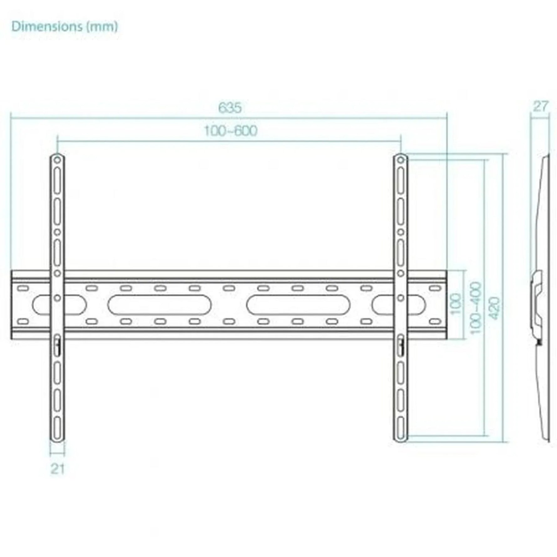 Soporte de Pared Inclinable TooQ LP1082F-B para TV de 37-80"/ hasta 45kg - PixelPlaza