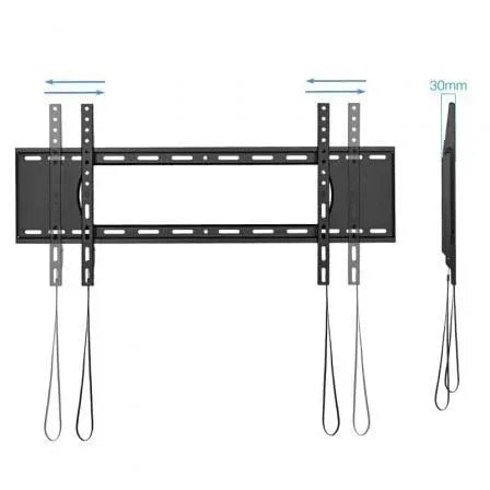Soporte de Pared TooQ LP1090F-B para TV de 43-90"/ hasta 80kg - PixelPlaza