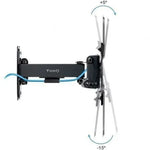 Soporte de Pared Extensible/ Giratorio/ Inclinable TooQ LP1343TN-B para TV de 13-43"/ hasta 20kg - PixelPlaza