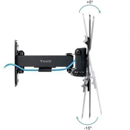 Soporte de Pared Extensible/ Giratorio/ Inclinable TooQ LP1343TN-B para TV de 13-43"/ hasta 20kg - PixelPlaza