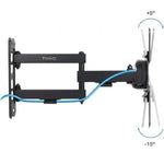 Soporte de Pared Extensible/ Giratorio/ Inclinable TooQ LP1345TN-B para TV de 13-43"/ hasta 20kg - PixelPlaza