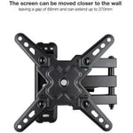 Soporte de Pared Extensible/ Giratorio/ Inclinable TooQ LP1345TN-B para TV de 13-43"/ hasta 20kg - PixelPlaza