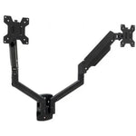 Soporte de Pared para 2 Monitores TooQ LP1434TNR-B/ Giratorio/ Inclinable/ Rotatorio/ hasta 10kg - PixelPlaza