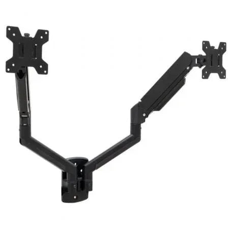 Soporte de Pared para 2 Monitores TooQ LP1434TNR-B/ Giratorio/ Inclinable/ Rotatorio/ hasta 10kg - PixelPlaza