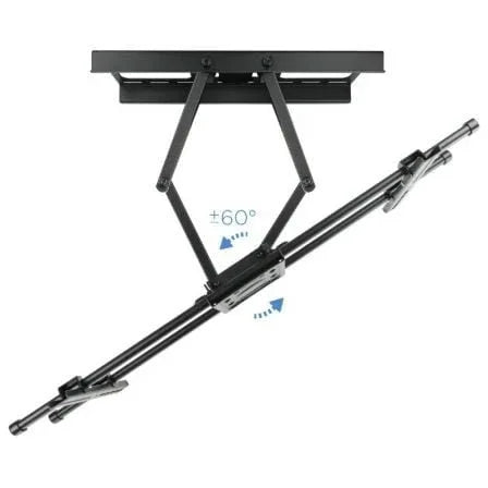 Soporte de Pared Giratorio/ Inclinable/ Nivelable TooQ LP3790TN-B para TV de 43-90"/ hasta 75kg - PixelPlaza