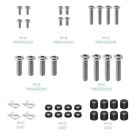 Soporte de Pared Fijo Inclinable TooQ LP42130T-B para TV de 60-100"/ hasta 130kg - PixelPlaza