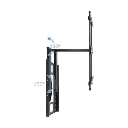 Soporte de Pared Orientable / Inclinable TooQ LP4380XL-B para TV de 43-80"/ hasta 50kg - PixelPlaza
