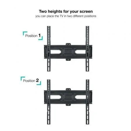 Soporte de Pared Giratorio/ Inclinable/ Nivelable TooQ LP7843TN-B para TV de 32-55"/ hasta 35kg - PixelPlaza