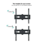 Soporte de Pared Giratorio/ Inclinable/ Nivelable TooQ LP7846TN-B para TV de 32-70"/ hasta 40kg - PixelPlaza