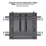 Soporte de Pared TooQ LPHA7090 para Pantallas Interactivas de 70-90"/ hasta 55kg - PixelPlaza