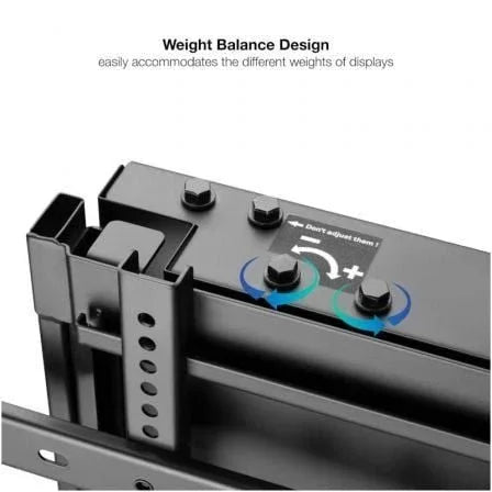 Soporte de Pared TooQ LPHA7090 para Pantallas Interactivas de 70-90"/ hasta 55kg - PixelPlaza