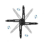 Soporte de Techo para Proyector TooQ PJ2012T-B/ Inclinable/ hasta 20kg - PixelPlaza