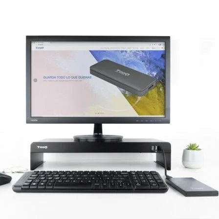 Soporte para Monitor TooQ TQMR0124/ hasta 20kg - PixelPlaza