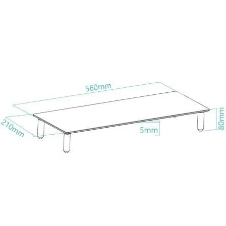 Soporte para Monitor TooQ TQMR061/ hasta 20kg - PixelPlaza