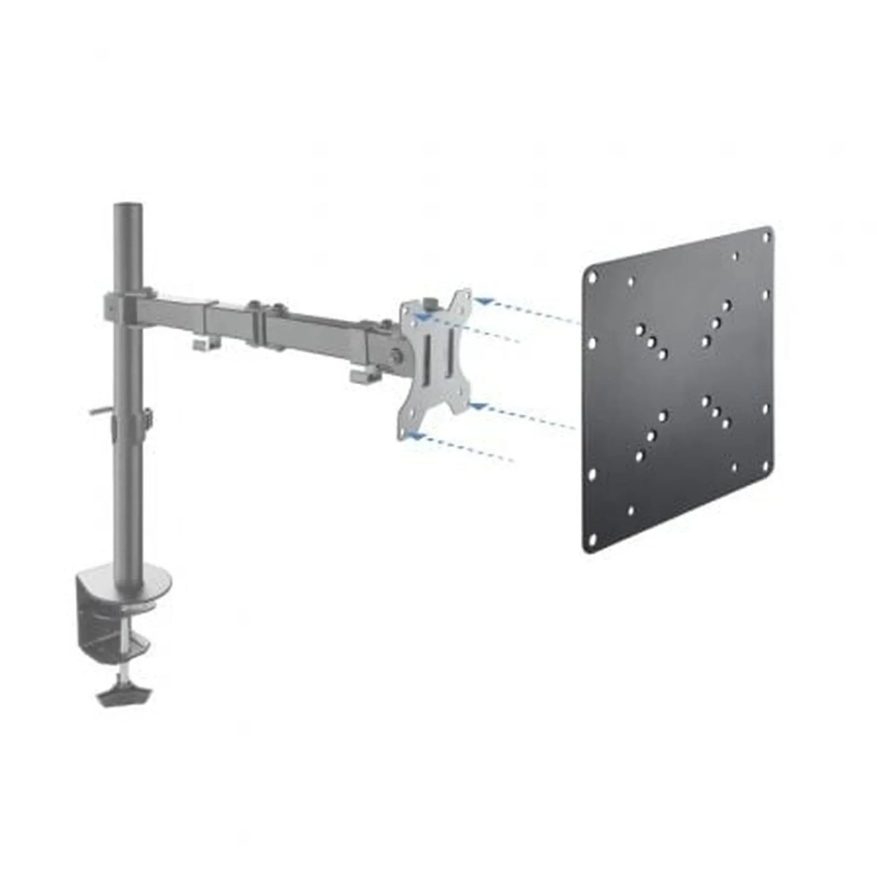 Soporte VESA 200x200 TooQ VMA0200-B/ hasta 30kg - PixelPlaza