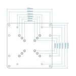 Soporte VESA 200x200 TooQ VMA0200-B/ hasta 30kg - PixelPlaza