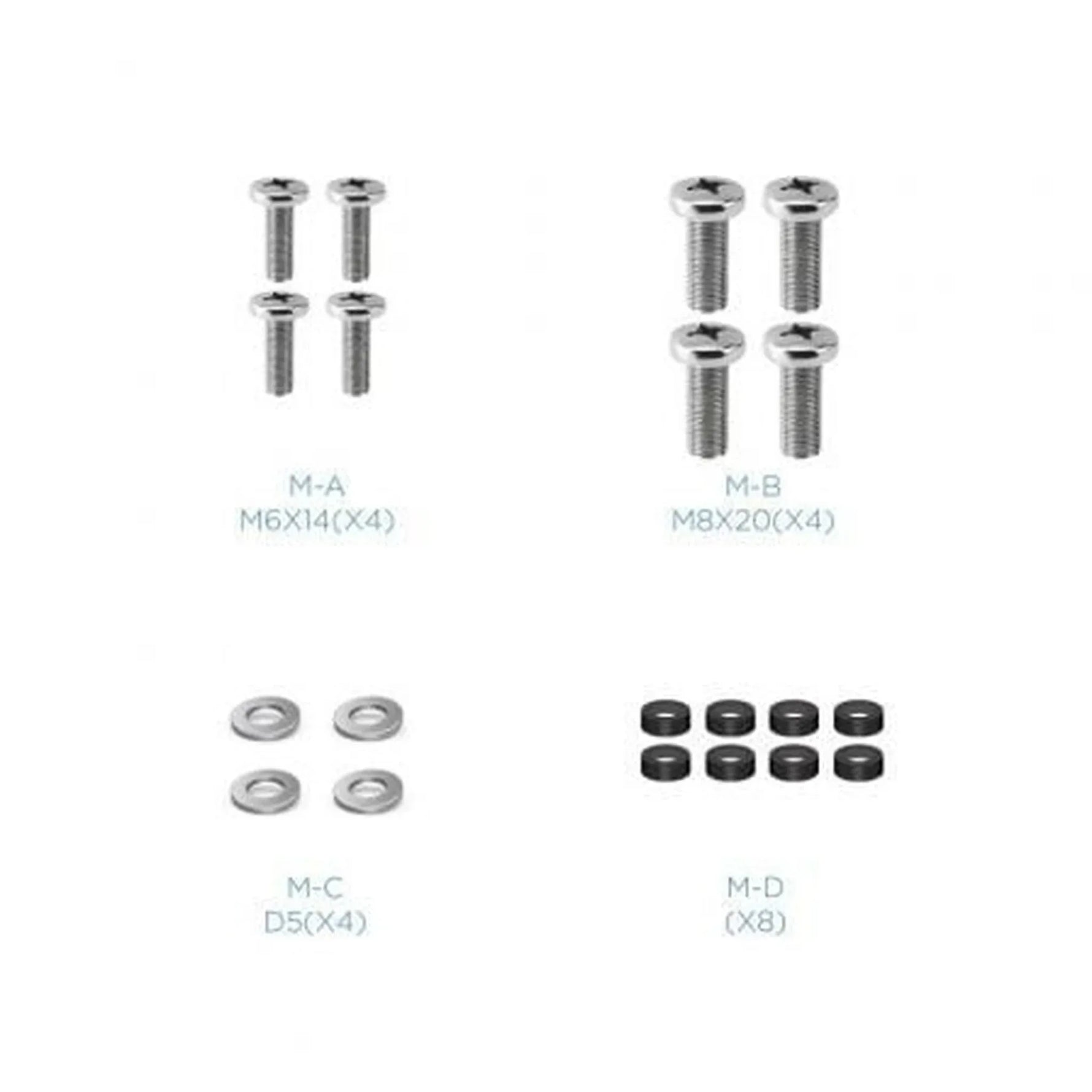 Soporte VESA 200x200 TooQ VMA0200-B/ hasta 30kg - PixelPlaza