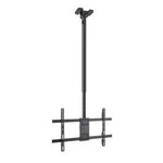 Soporte de Techo Giratorio/ Inclinable/ Nivelable TooQ LPCE1186TSLI-XL-B para TV de 43-86"/ hasta 60kg - PixelPlaza